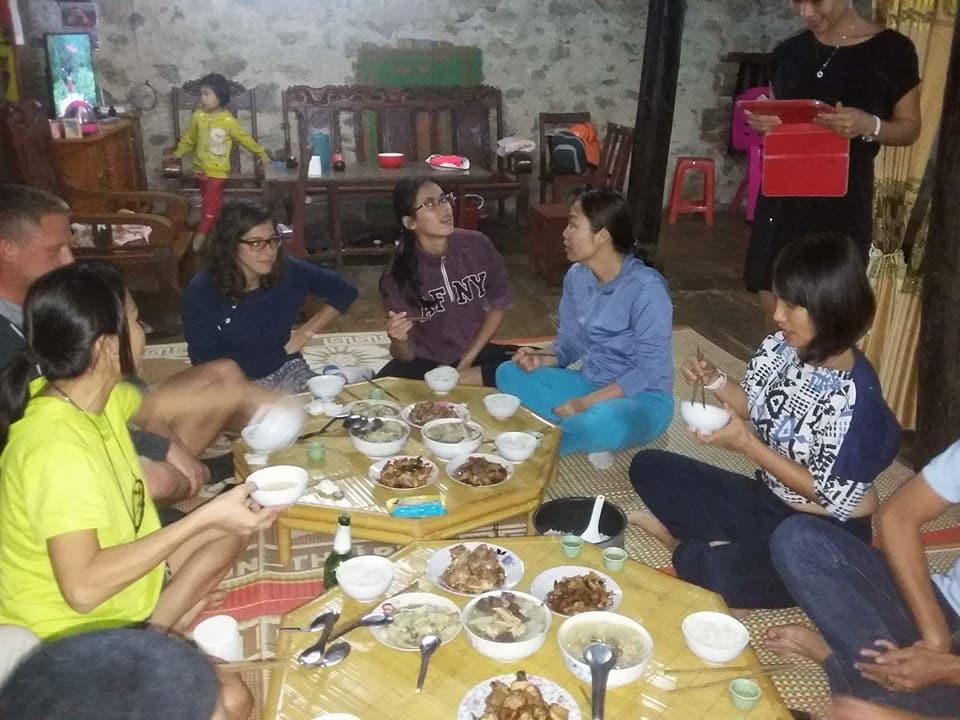A Sy Ban Gioc Homestay - Lang Da Khuoi Ky Као Банг Екстериор снимка