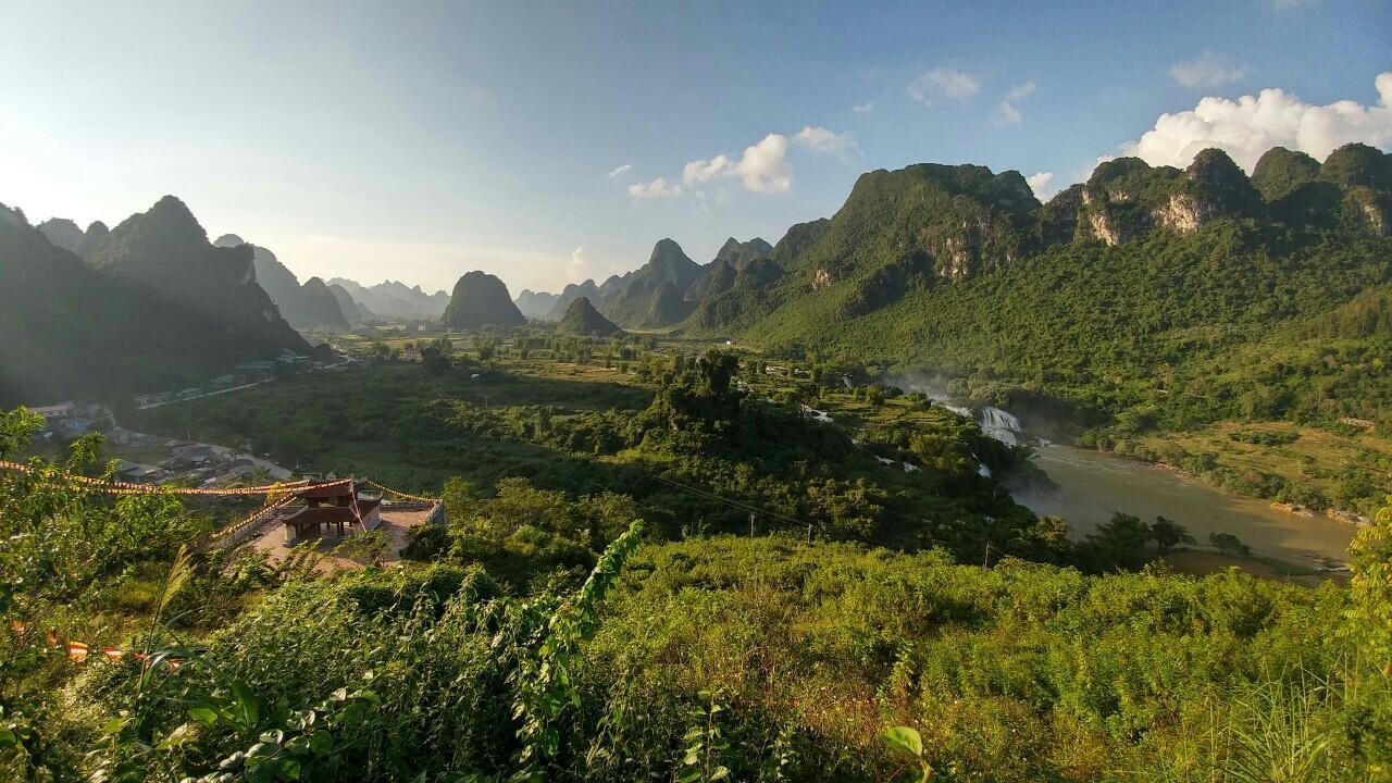 A Sy Ban Gioc Homestay - Lang Da Khuoi Ky Као Банг Екстериор снимка