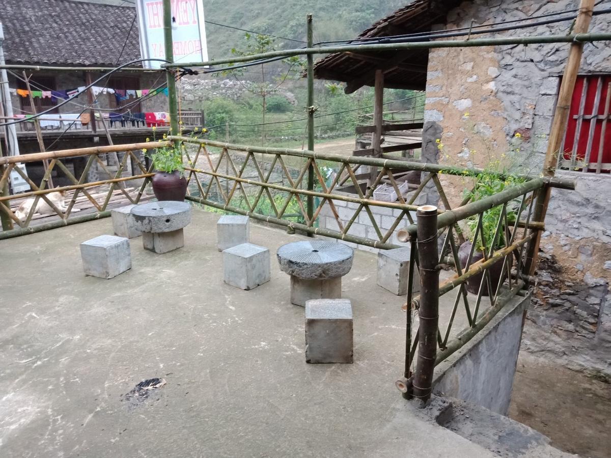A Sy Ban Gioc Homestay - Lang Da Khuoi Ky Као Банг Екстериор снимка