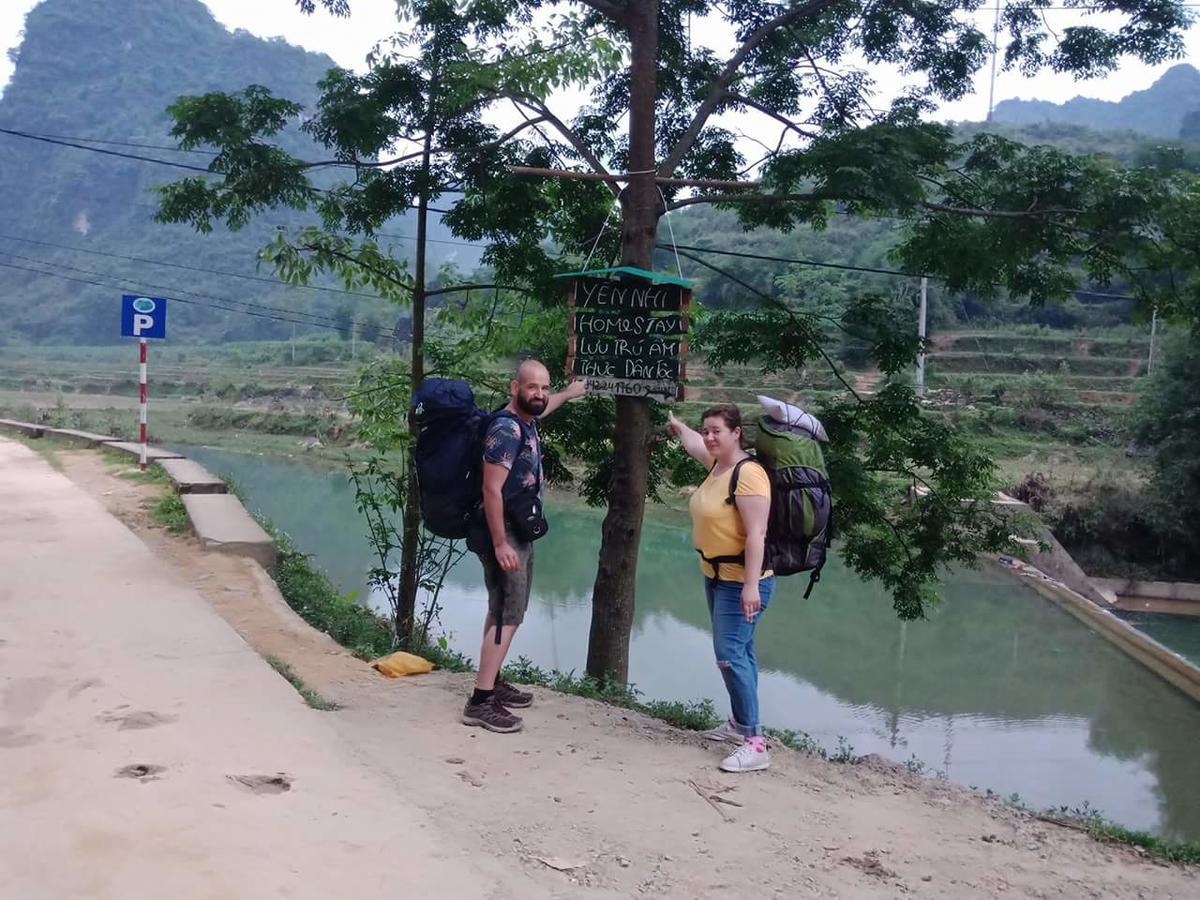 A Sy Ban Gioc Homestay - Lang Da Khuoi Ky Као Банг Екстериор снимка