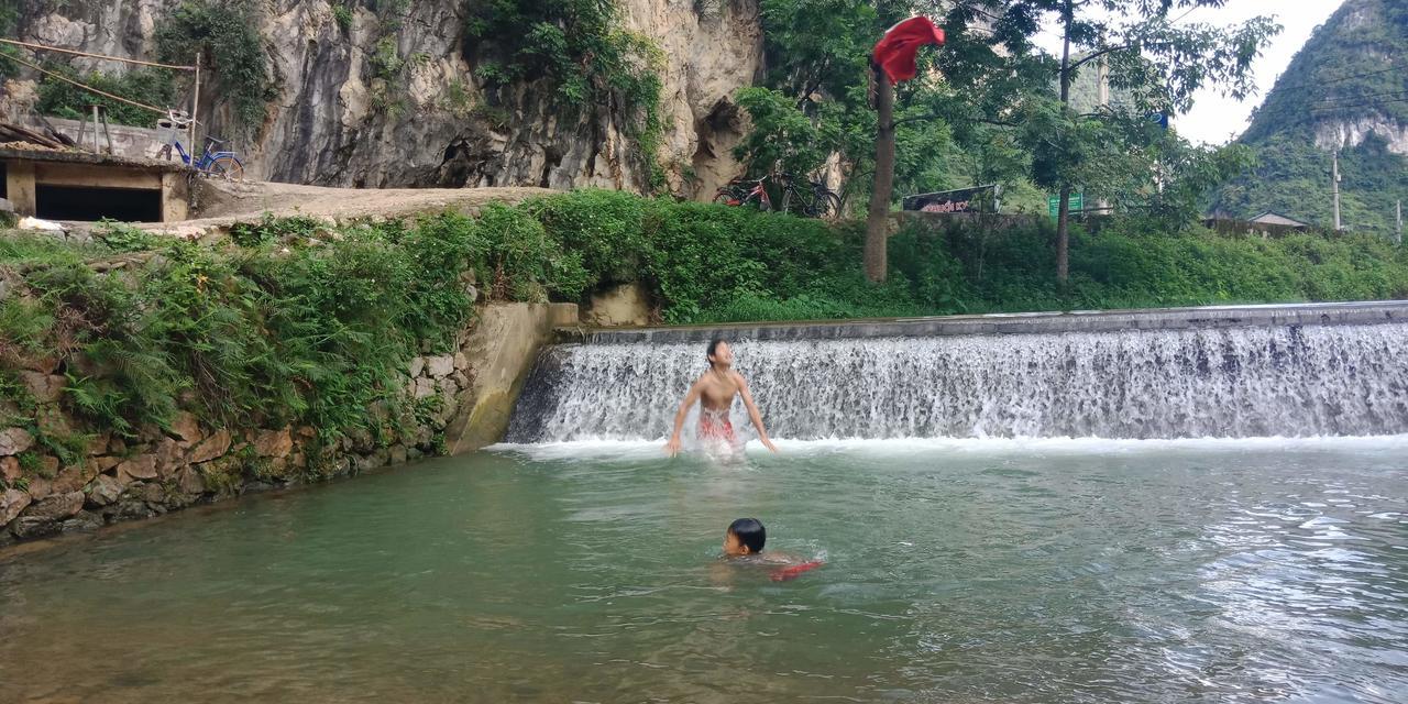 A Sy Ban Gioc Homestay - Lang Da Khuoi Ky Као Банг Екстериор снимка