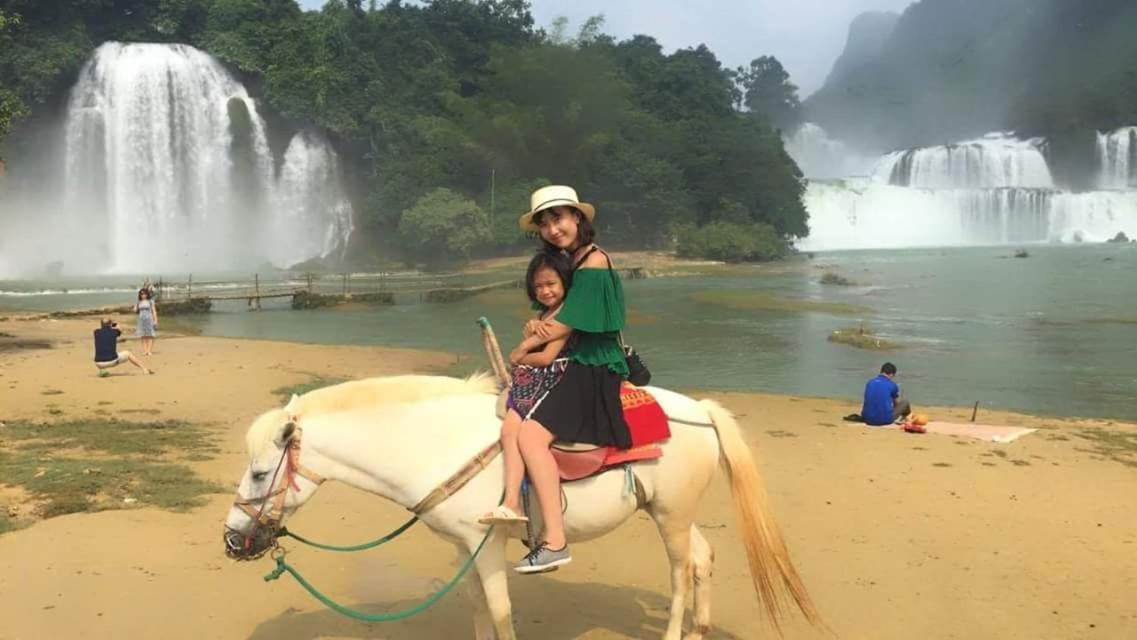 A Sy Ban Gioc Homestay - Lang Da Khuoi Ky Као Банг Екстериор снимка
