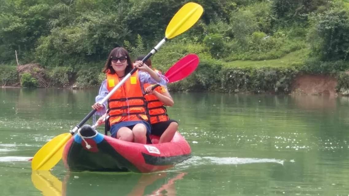 A Sy Ban Gioc Homestay - Lang Da Khuoi Ky Као Банг Екстериор снимка