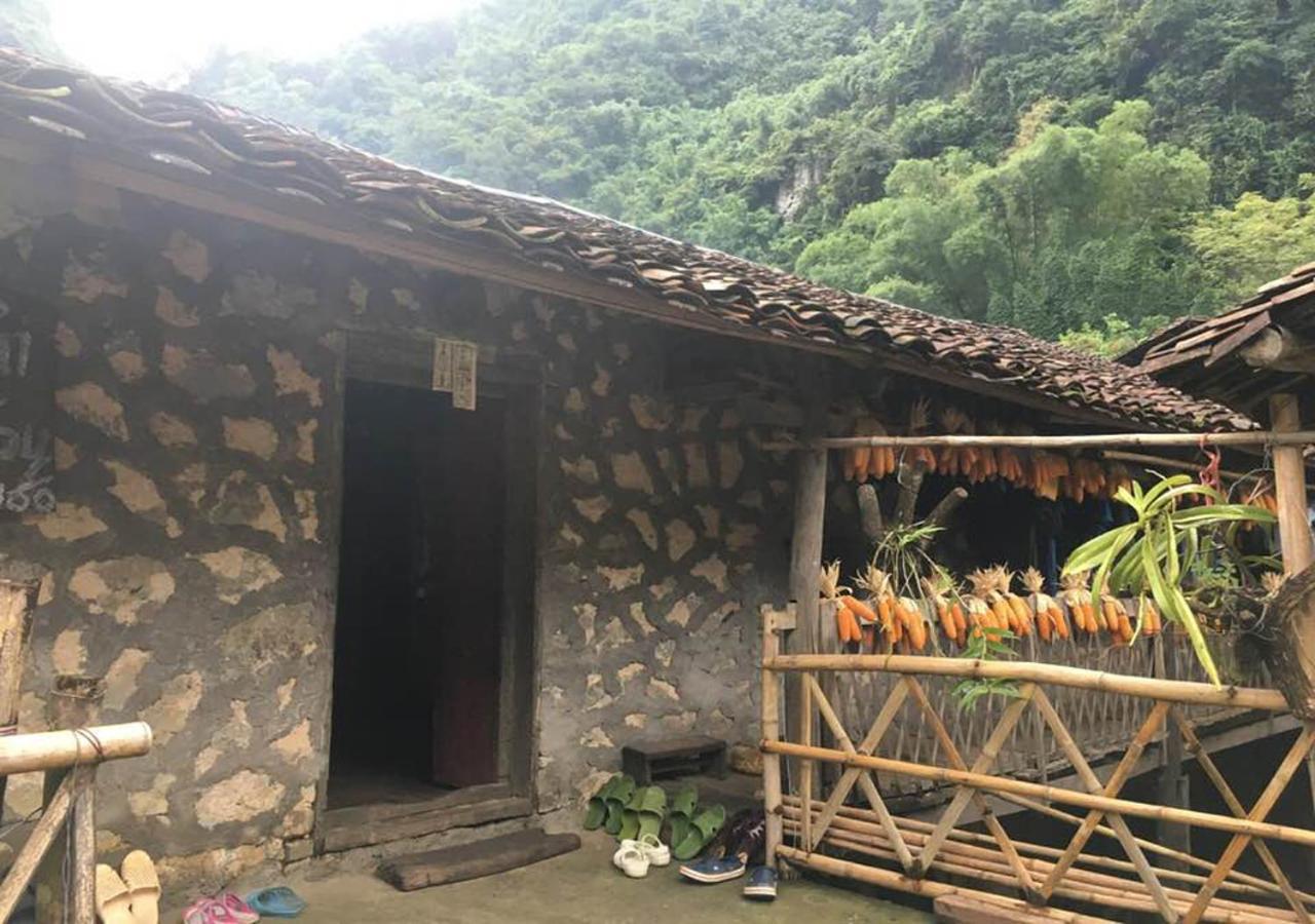 A Sy Ban Gioc Homestay - Lang Da Khuoi Ky Као Банг Екстериор снимка