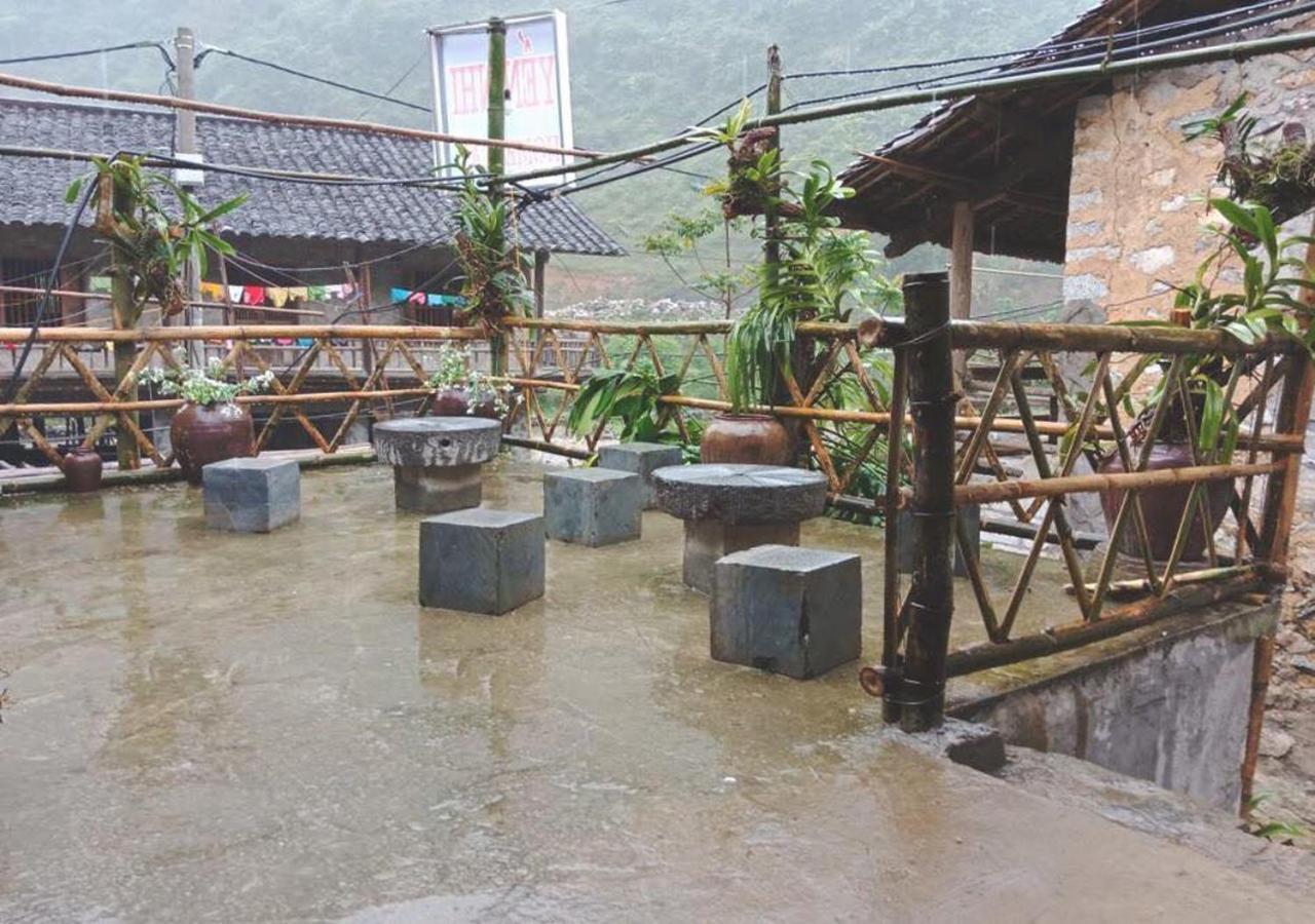 A Sy Ban Gioc Homestay - Lang Da Khuoi Ky Као Банг Екстериор снимка