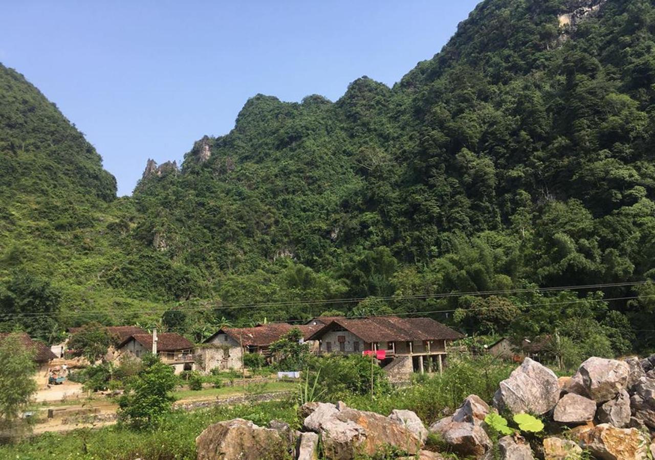 A Sy Ban Gioc Homestay - Lang Da Khuoi Ky Као Банг Екстериор снимка