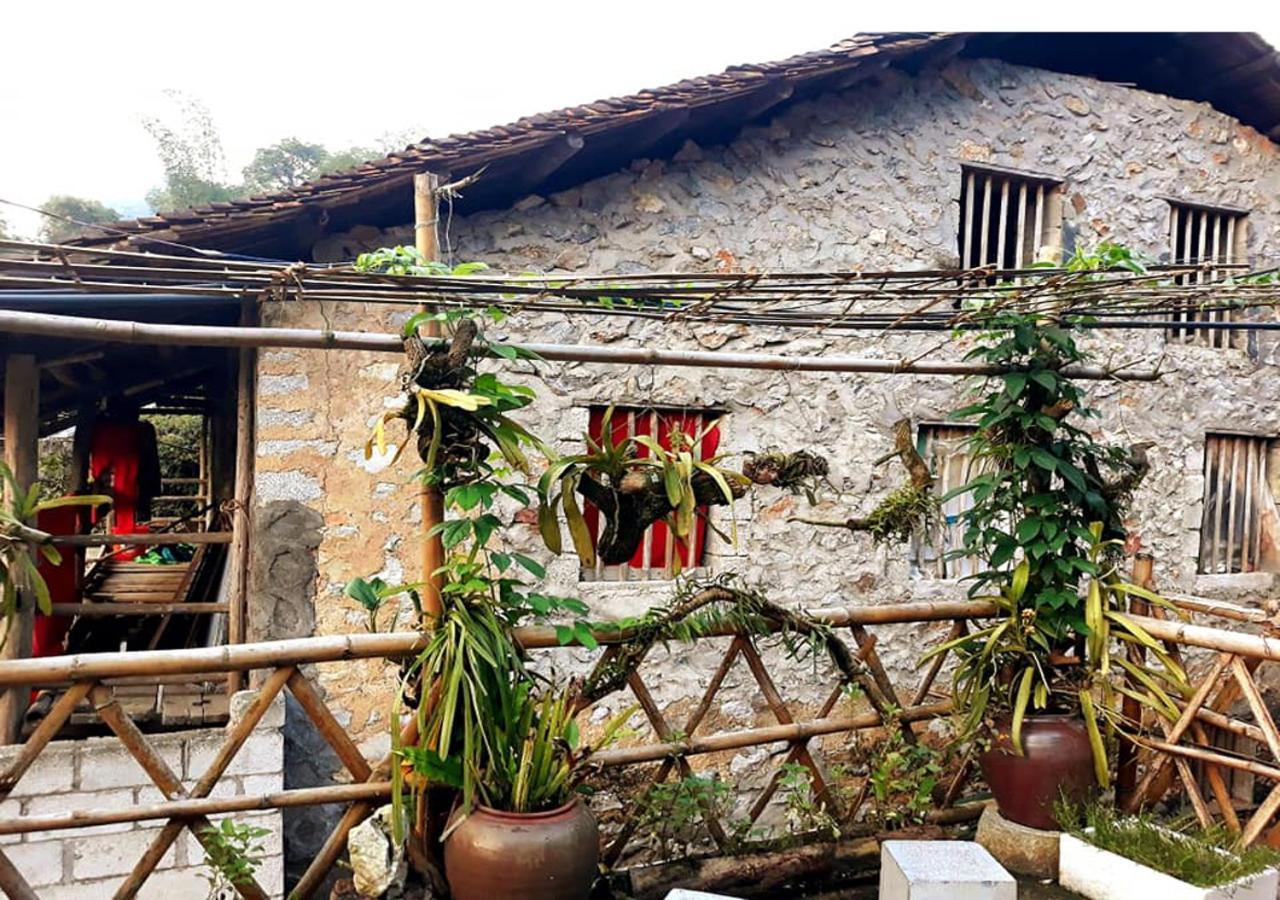 A Sy Ban Gioc Homestay - Lang Da Khuoi Ky Као Банг Екстериор снимка