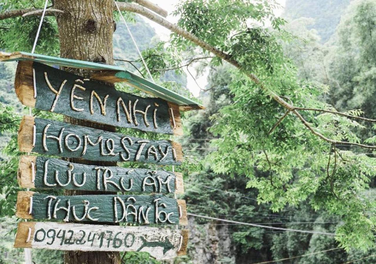 A Sy Ban Gioc Homestay - Lang Da Khuoi Ky Као Банг Екстериор снимка